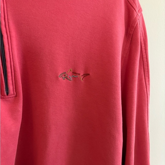 Greg Norman Red 1/4 Zip Men's Pullover Size Medium - Picture 3 of 5